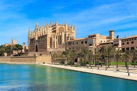 Palma de Mallorca stad en La Seu kathedraal