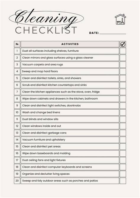 Checklist camperbasisbenodigdheden