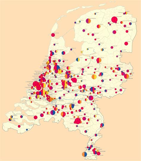 bagagekluizen en voorzieningen kaart