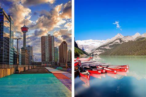 Calgary Banff Lake Louise beeld
