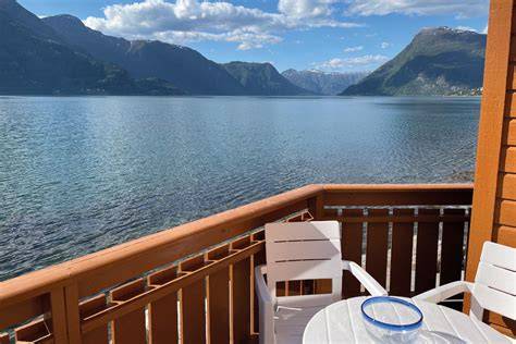Luster Fjordhytter aan het fjord