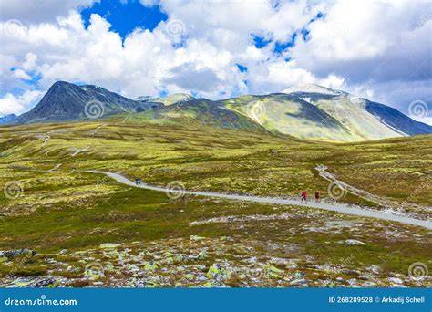 Rondane Nationaal Park en skigebied Åre kaart