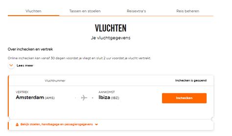 inchecken easyJet stappen overzicht