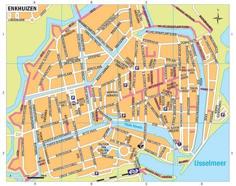 plattegrond Enkhuizen haven