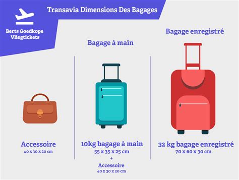 Bagage afmetingen infographic (50 x 37 x 25 cm)