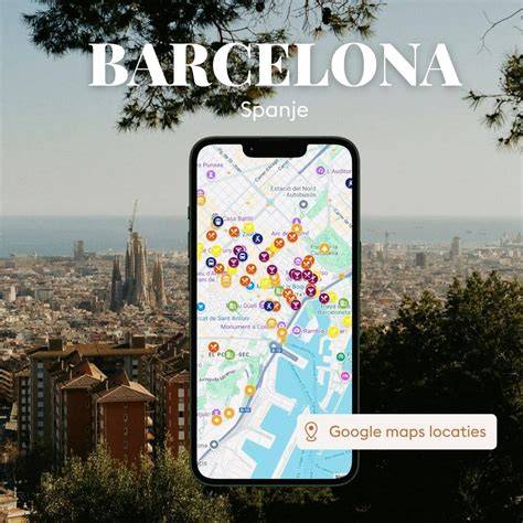 beperkte vakantieverhuur in Barcelona kaart