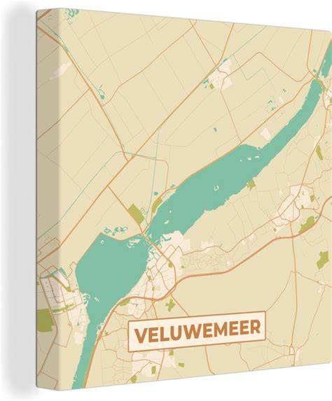 Veluwemeer omgeving kaart (8 woorden)