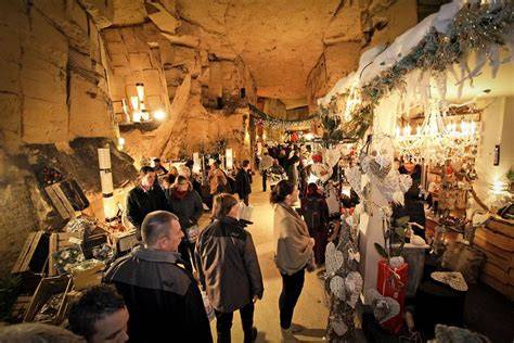 kerstmarkten in Valkenburg overzicht (kaart en grotten)