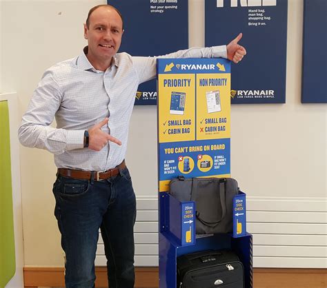 bagage maatregel Ryanair sizer