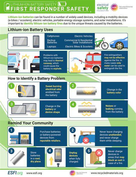 lithium battery precautions for mobility aids