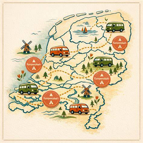 infographic camperroutes en campings