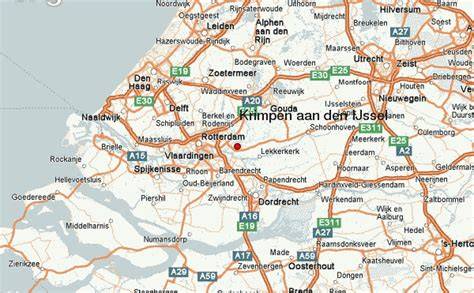 kerstmarkt kaart Krimpen aan den IJssel