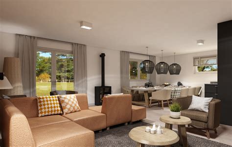 10-persoons bungalow interieur