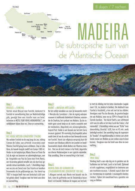 Subtropische flora van Madeira infographic