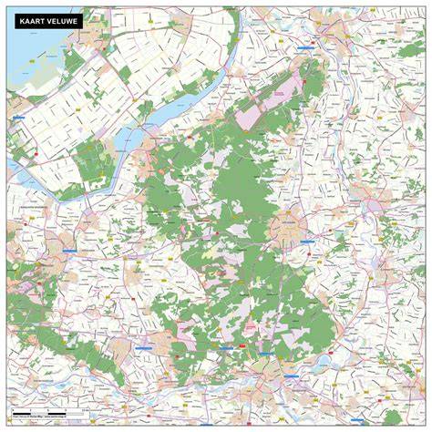 overzicht chalets Veluwe en omgeving kaart