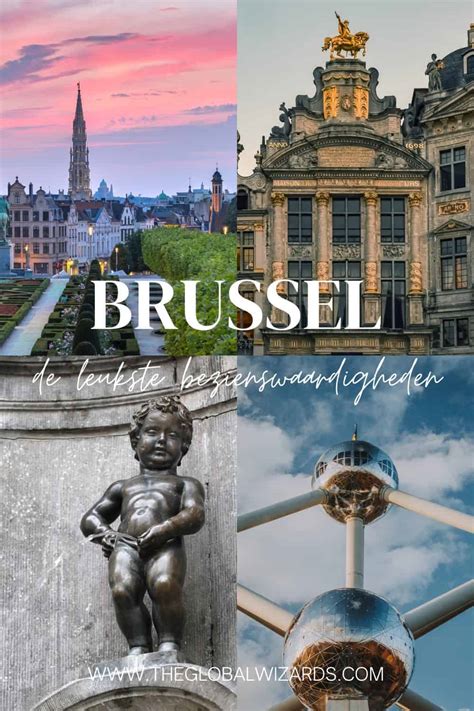 Bezienswaardigheden kaart Brussel