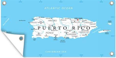 beste reistijd kaart Puerto Rico (in kaart)