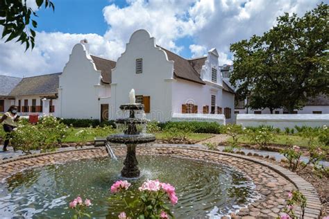 Stellenbosch wijnlandschap en historische gebouwen
