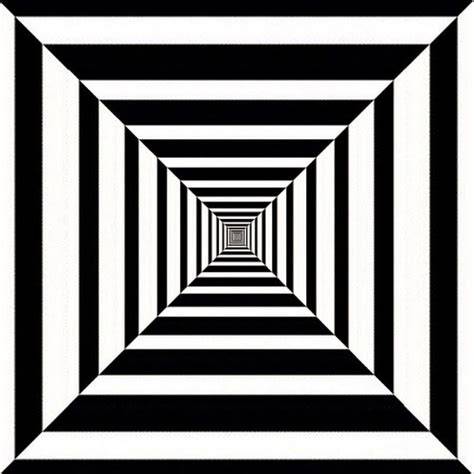 op-art optische illusies voorbeeld