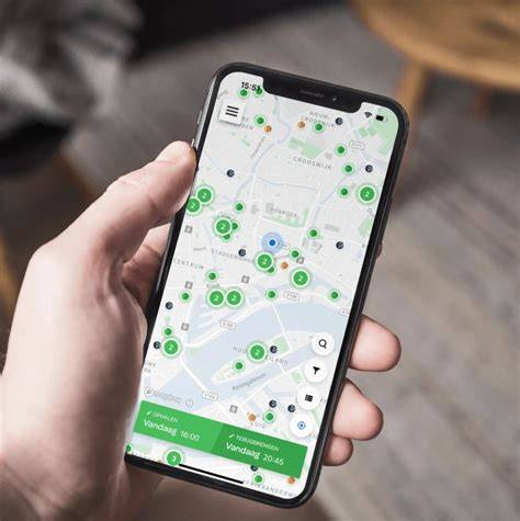MyWheels app en gebruikerservaring infographic