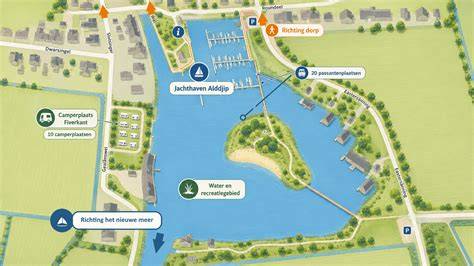 illustratieve kaart Sohar kust en haven