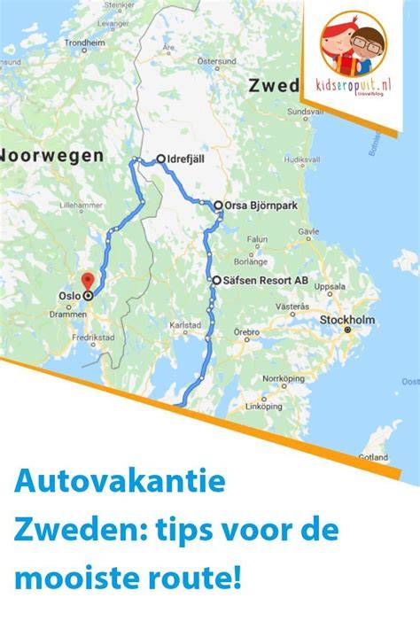 zweden autovakantie wegen en winterbanden infographic