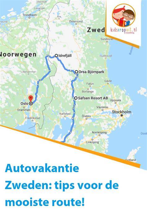 reistips autovakantie Zweden overzicht