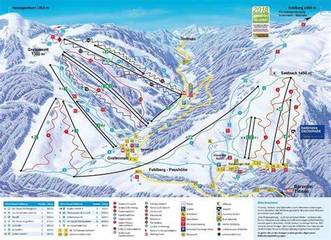 Skigebied Feldberg in Zwarte Woud