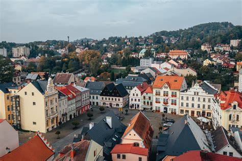 overzicht van accommodaties in Ceska Kamenice