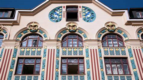 Jugendstil en Leidse gebouwen (Infografiek)