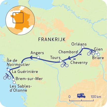 Fietsen langs de Loirevallei