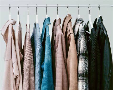 achtergrondfoto van duurzame kleding