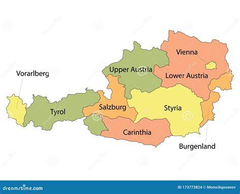 lawines in Oostenrijk kaart en regio