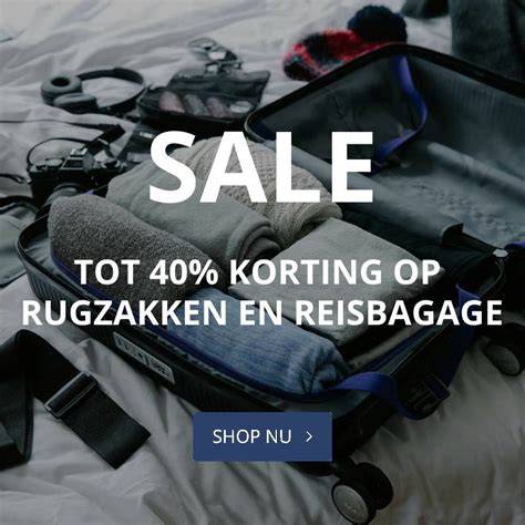 kortingsbanner handbagage
