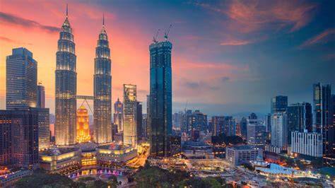 foto van Kuala Lumpur skyline en Petronas Towers