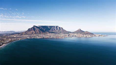 Kaapstad en Tafelberg overzicht (infografiek)