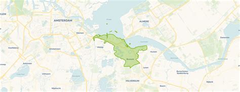 Gooise Meren regio overzicht (6 woorden)