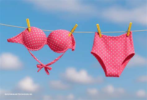 inforende infographic over gepaste badkleding